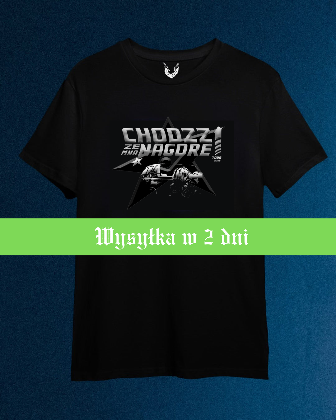 KOSZULKA CHODZZ ZE MNA NA GORE
